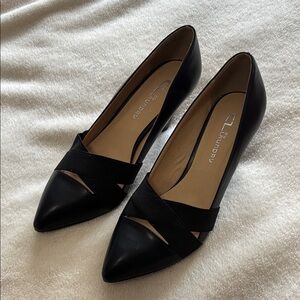 CL by Laundry Black Heels